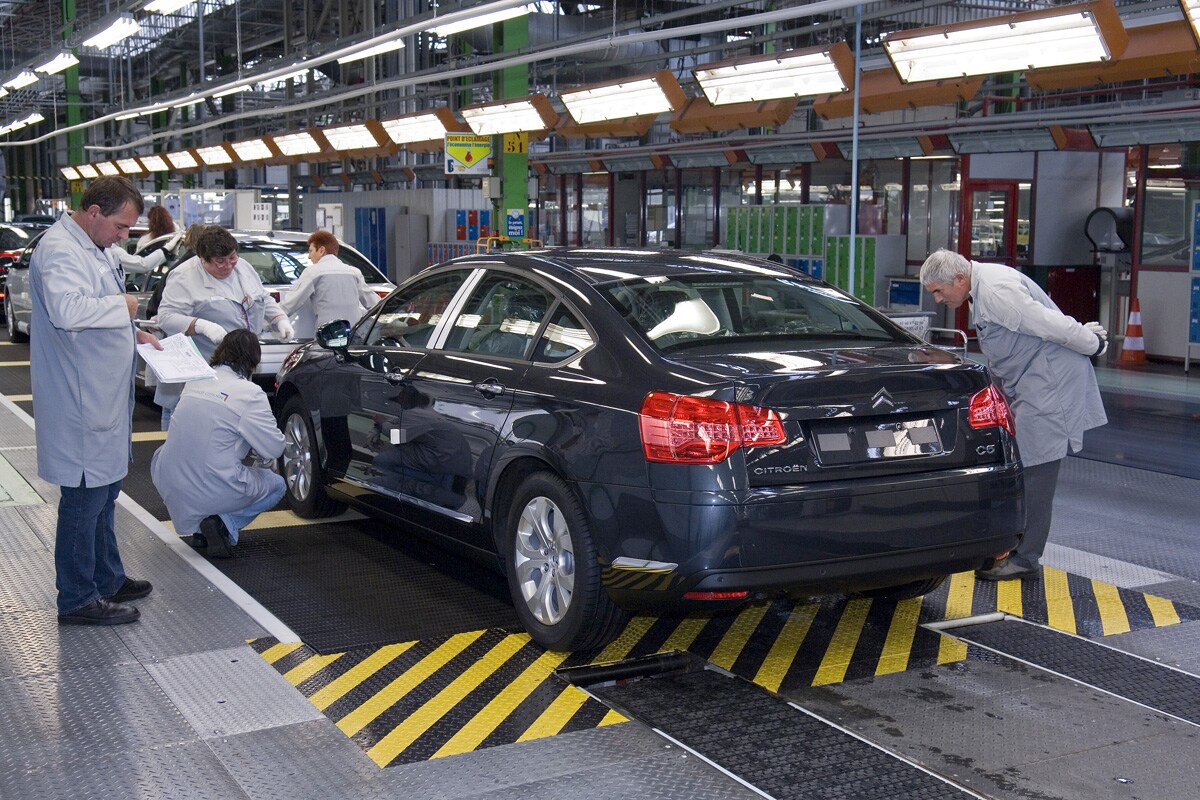 Productie Citroën C5