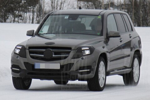 Mercedes GLK in de herkansing