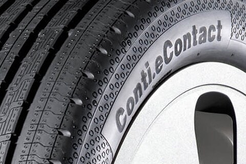 Speciale band voor elektrisch en hybride rijden