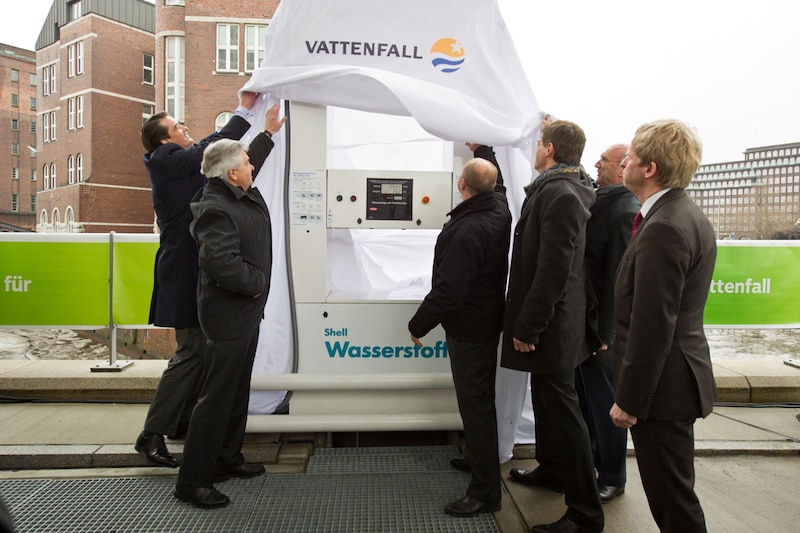 Waterstoftankstation in Hamburg