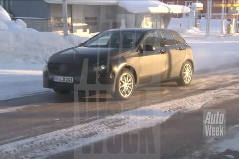 Mercedes-Benz A-klasse warmt op voor Genève