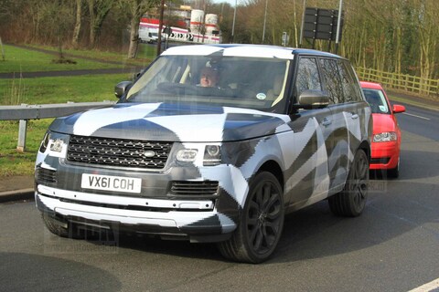 Range Rover verliest camouflage