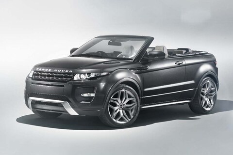 Geen grap: Land Rover Evoque Convertible Concept