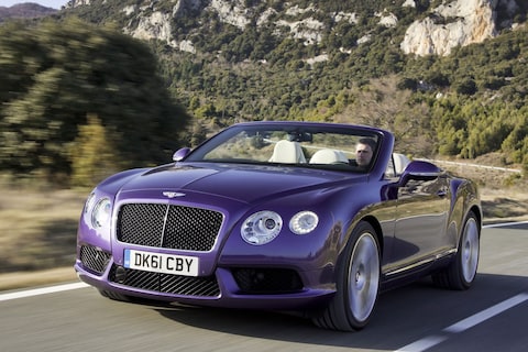 Continental GTC V8 is Bentley's Genève-nieuws