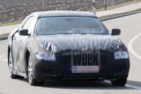 Maserati Quattroporte bijna klaar