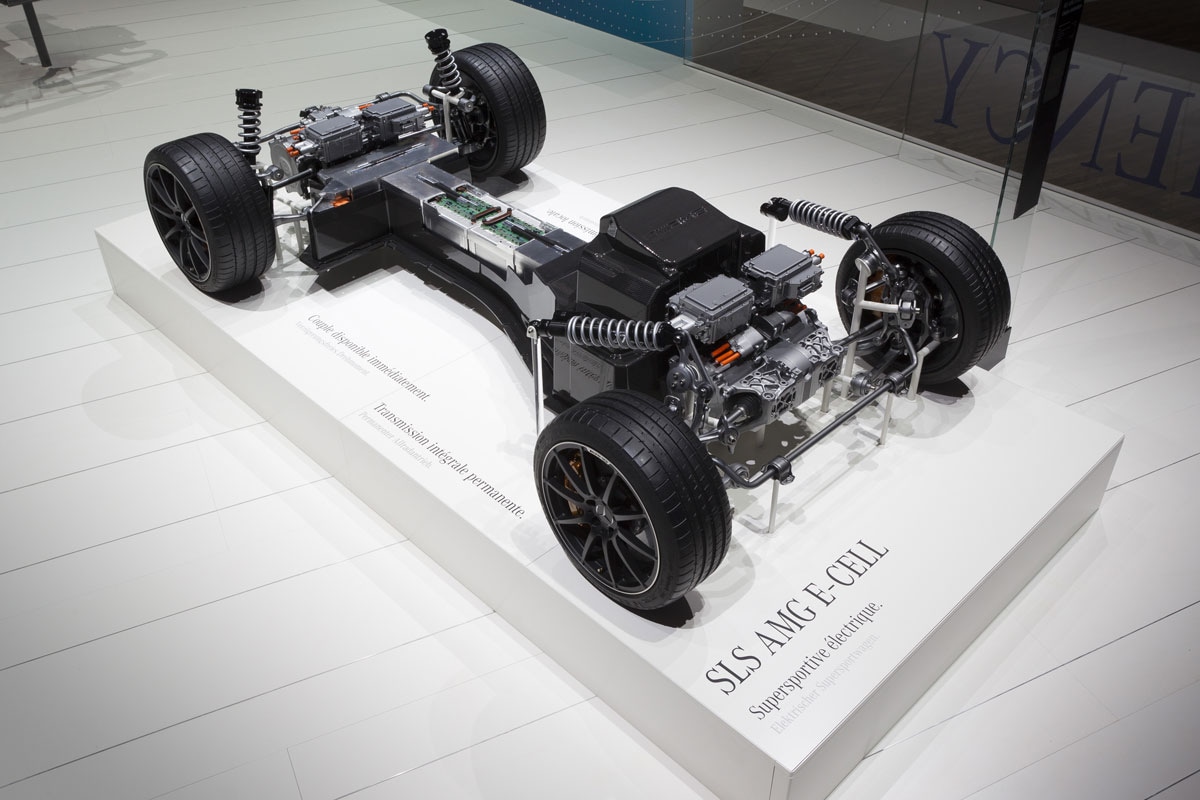 Mercedes SLS E-Cell