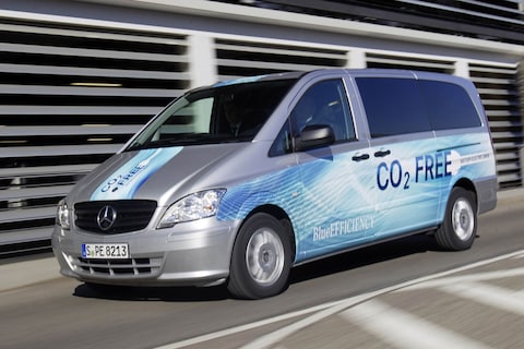 Met 7 elektrisch rijden in de Mercedes Vito E-cell