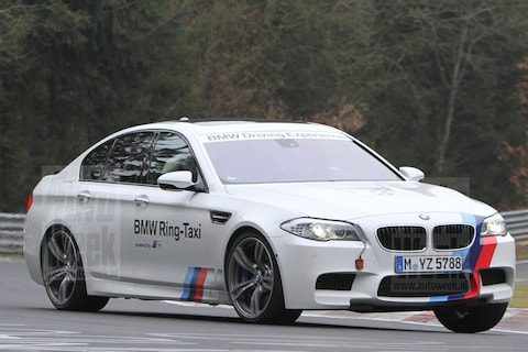 BMW M5 getest als nieuwe Ring-Taxi