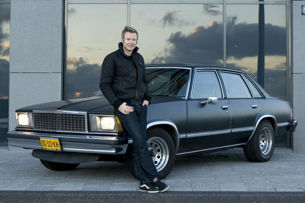 Michiel en z'n Chevrolet Malibu