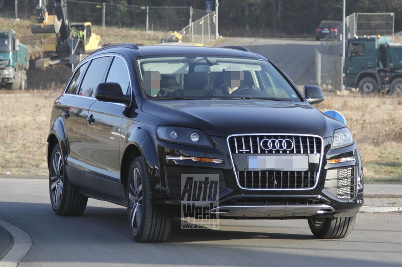 Audi Q7 Spyshots