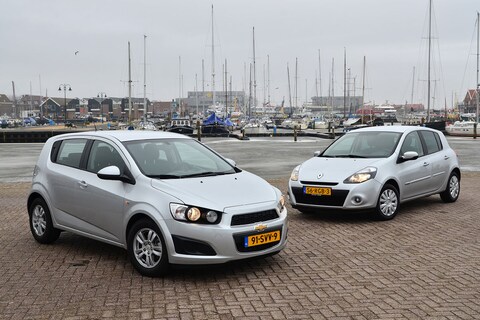 Chevrolet Aveo 1.3D LT - Renault Clio 1.5 dCi 85 Eco Collection
