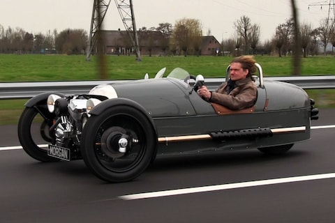 Rij-impressie Morgan 3-Wheeler