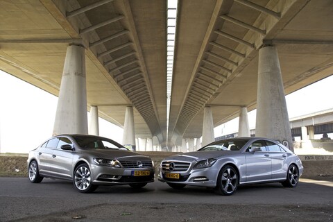 Volkswagen CC 2.0 BlueTDI - Mercedes-Benz CLS 250 CDI