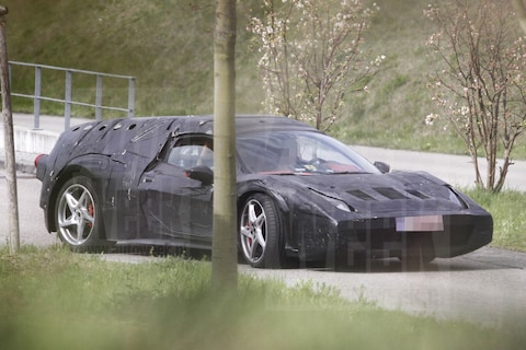 Ferrari Enzo-opvolger verstopt zich voor de camera