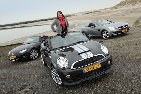 Vergelijkende Test: Mazda MX-5 - Mercedes-Benz SLK - Mini Roadster