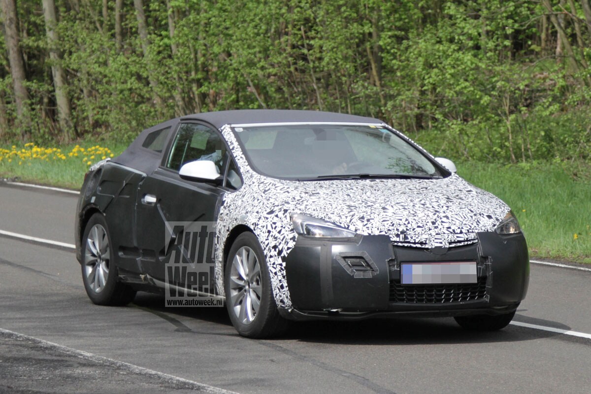 Opel Astra Cabrio Spyshots
