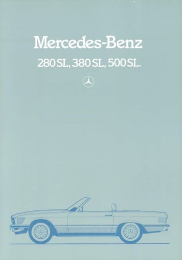 Brochures Mercedes-Benz SL - Folders