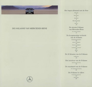 Brochures Mercedes-Benz S-klasse - Folders