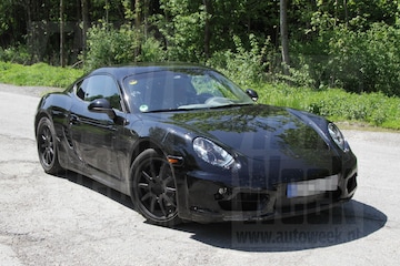 Porsche Cayman spyshots
