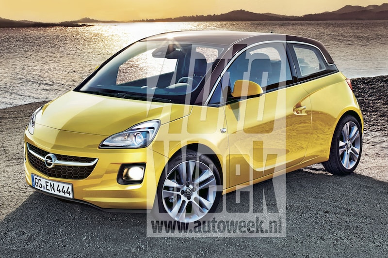 Opel Adam - illustratie Larson