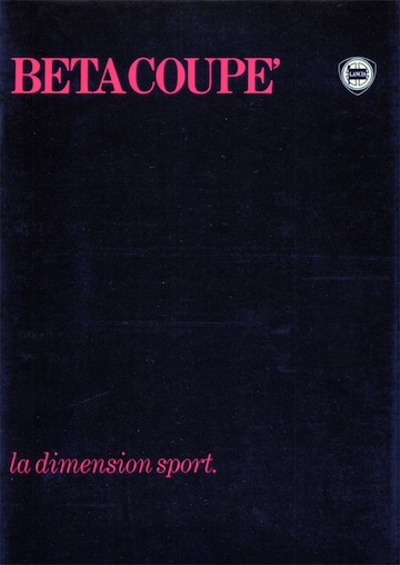 Brochure Lancia Beta