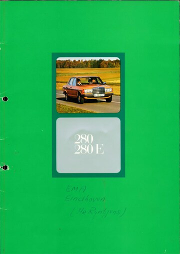 Brochures Mercedes-Benz 200-serie - Folders