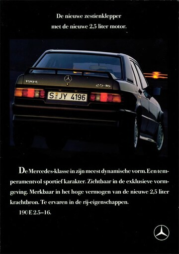 Brochures Mercedes-Benz 190-serie - Folders
