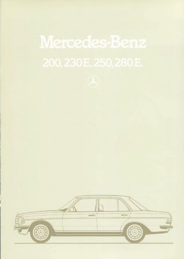 Brochures Mercedes-Benz 200-serie - Folders