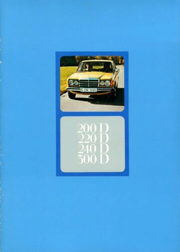 Brochures Mercedes-Benz 200-serie - Folders