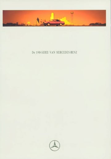 Brochure Mercedes-Benz 190-serie