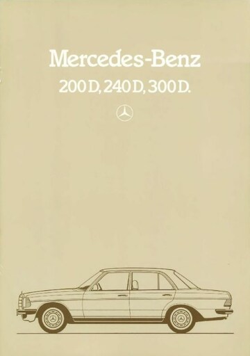 Brochures Mercedes-Benz 200-serie - Folders