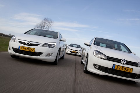 Hyundai i30 1.6 GDI – Opel Astra 1.4 Turbo 140 pk – Volkswagen Golf 1.4 TSI 122 