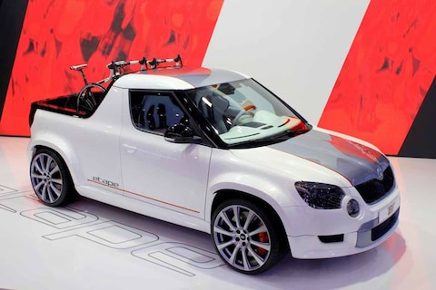 Afgezaagd: Skoda Yeti pickup van BT Design