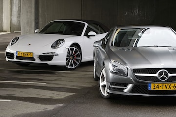 Mercedes-Benz SL 500/Porsche 911 Carrera S Cabriol
