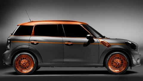 Poolse Mini Countryman in Steampunk-stijl