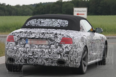 Gespo(r)t: Audi RS5 cabriolet!