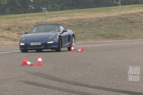 Reportage - Knallen met Porsches voor rijtraining