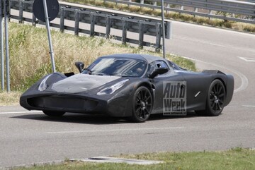 Ferrari F70 spyshots