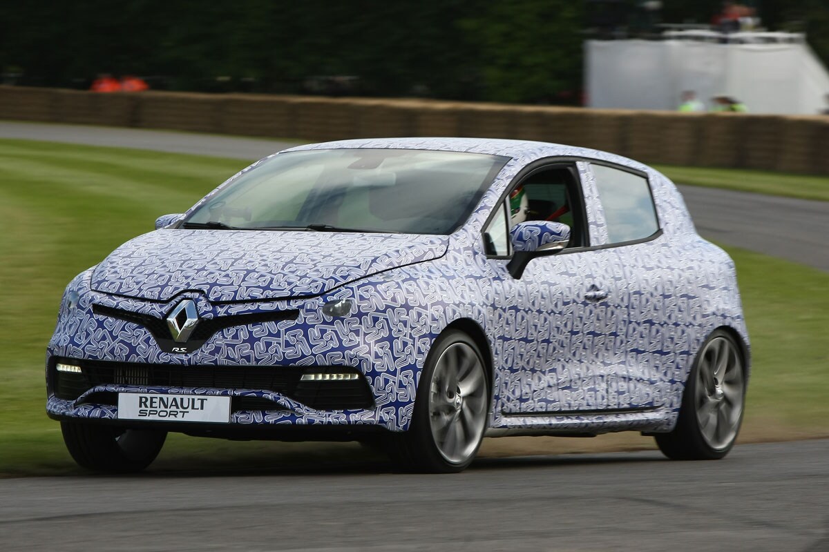 Renault Clio RS op Goodwood