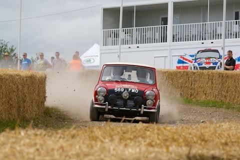 Goodwood - De rallystage op het Festival of Speed