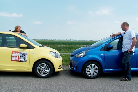 Vergelijkende Test: Seat Mii vs Toyota Aygo