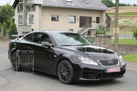 Lexus IS-F cabrio verhult nieuwe generatie IS