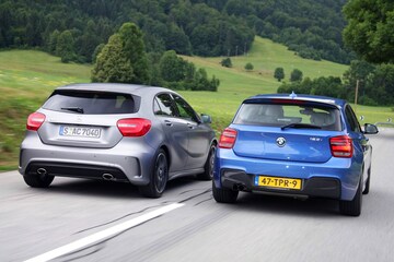 Mercedes-Benz A-klasse tegen BMW 1-Serie