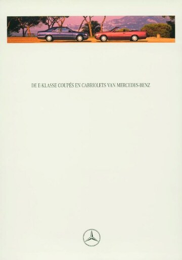 Brochures Mercedes-Benz E-klasse - Folders