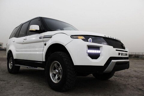 Net echt: Moon Rover 'Evoque'