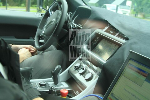 Interieur Range Rover Sport gekiekt