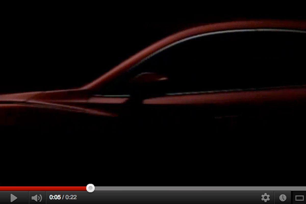 Mazda 6 teaser
