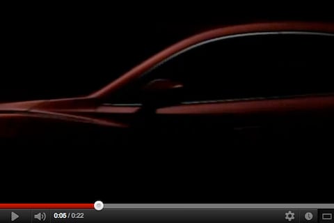 De zijkant van de nieuwe Mazda 6!