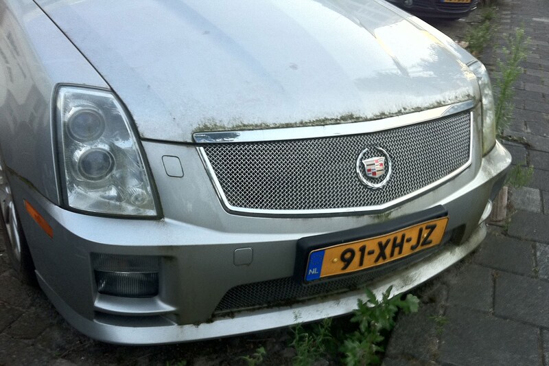 Slapende Cadillac CTS-V