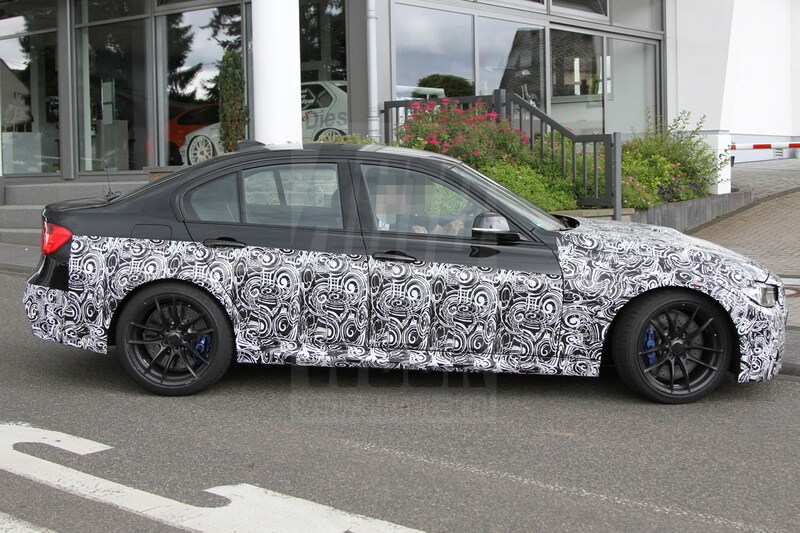 BMW M3 spyshots